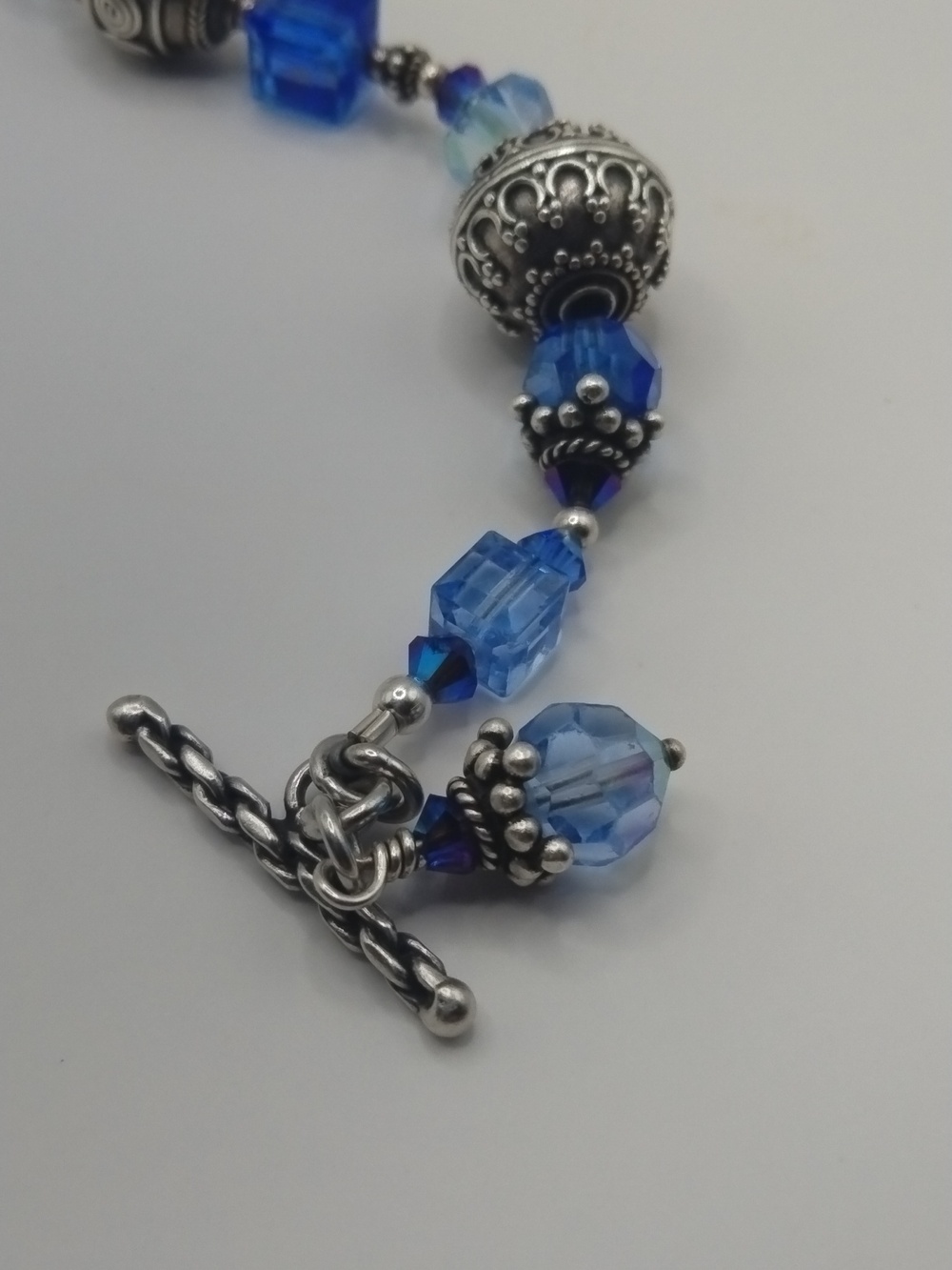 Tres Jolie Stunning Blue Women's Bracelet - Picture 4 of 6